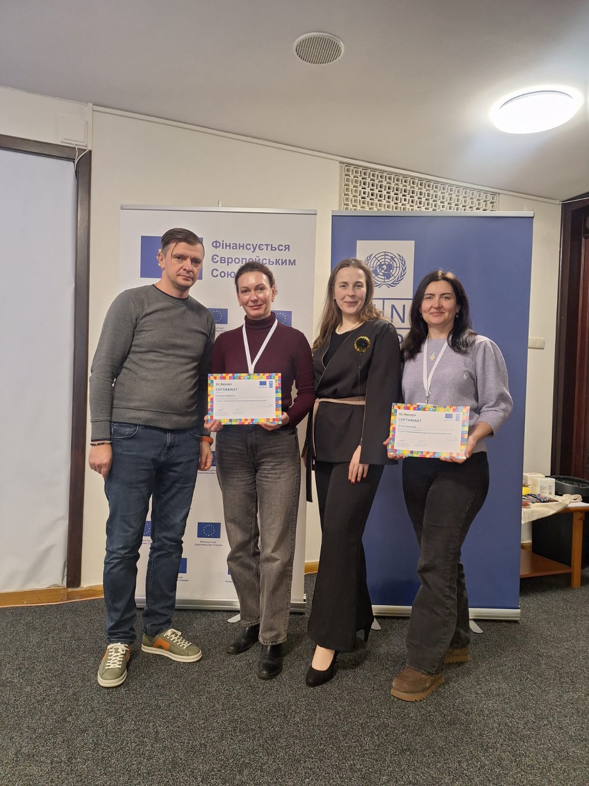 Цнапівці із Сум на тренінгу