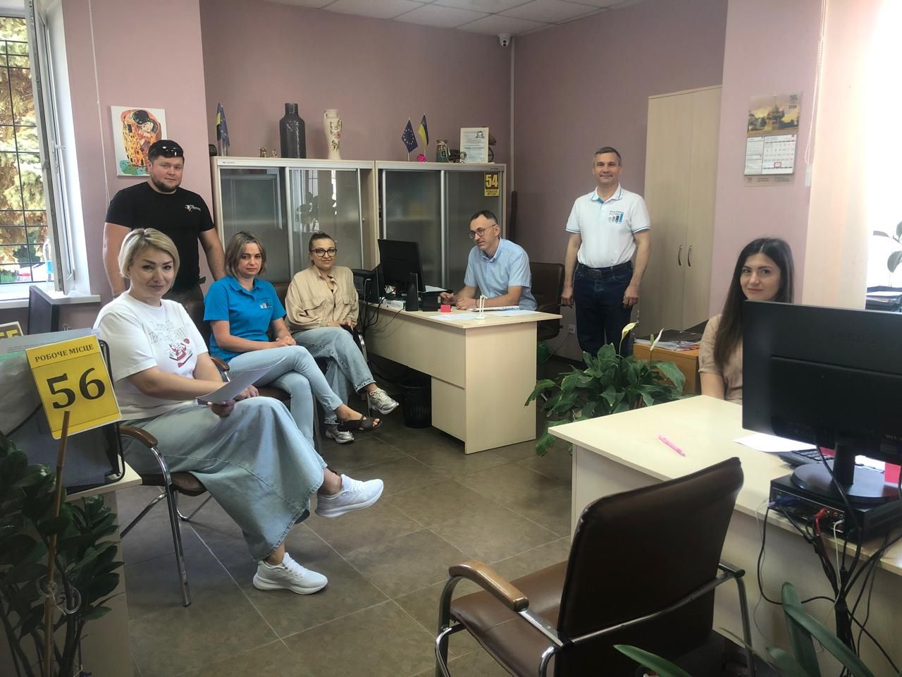 Представники відділу фізкультури та цнапівці
