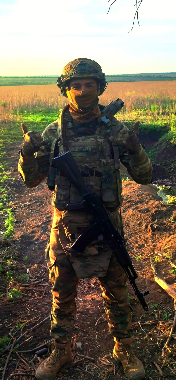 Максим Ніколайчук пішов на фронт добровольцем у 18 років